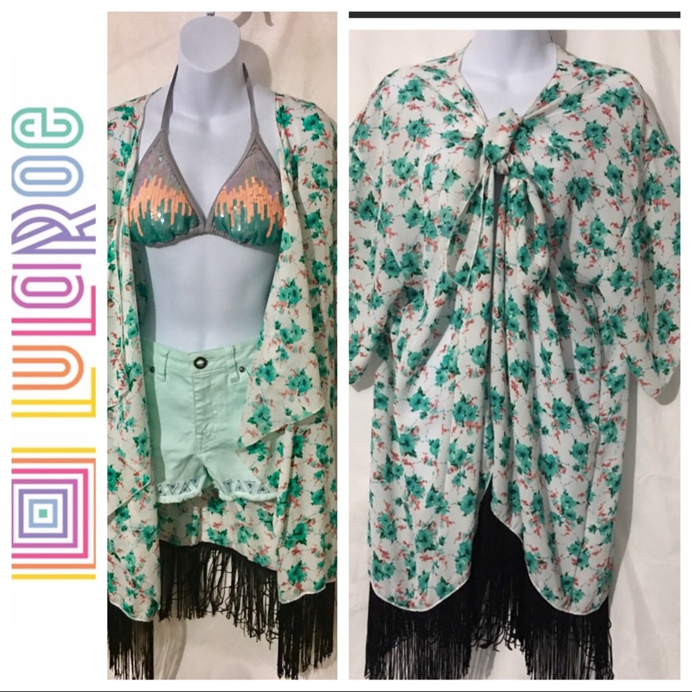 LULAROE MONROE KIMONO